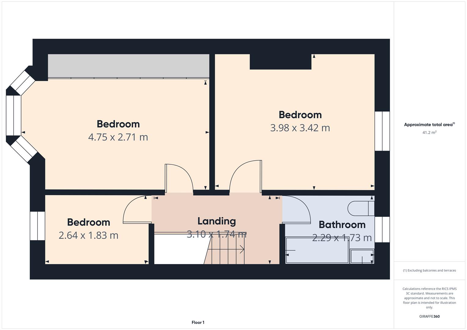 44, Florence Road, Wallasey floorplan