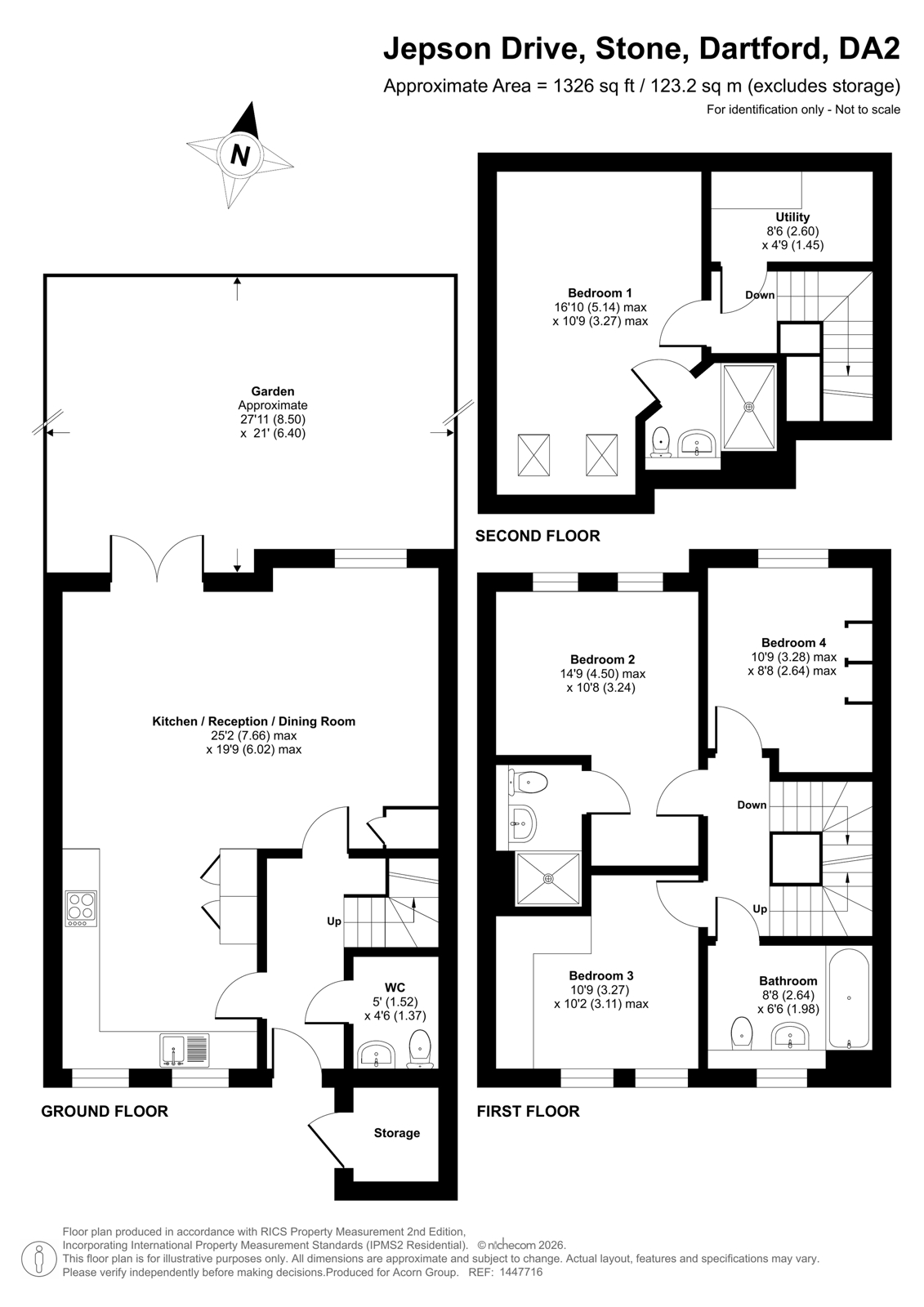 4, Jepson Drive, Dartford floorplan