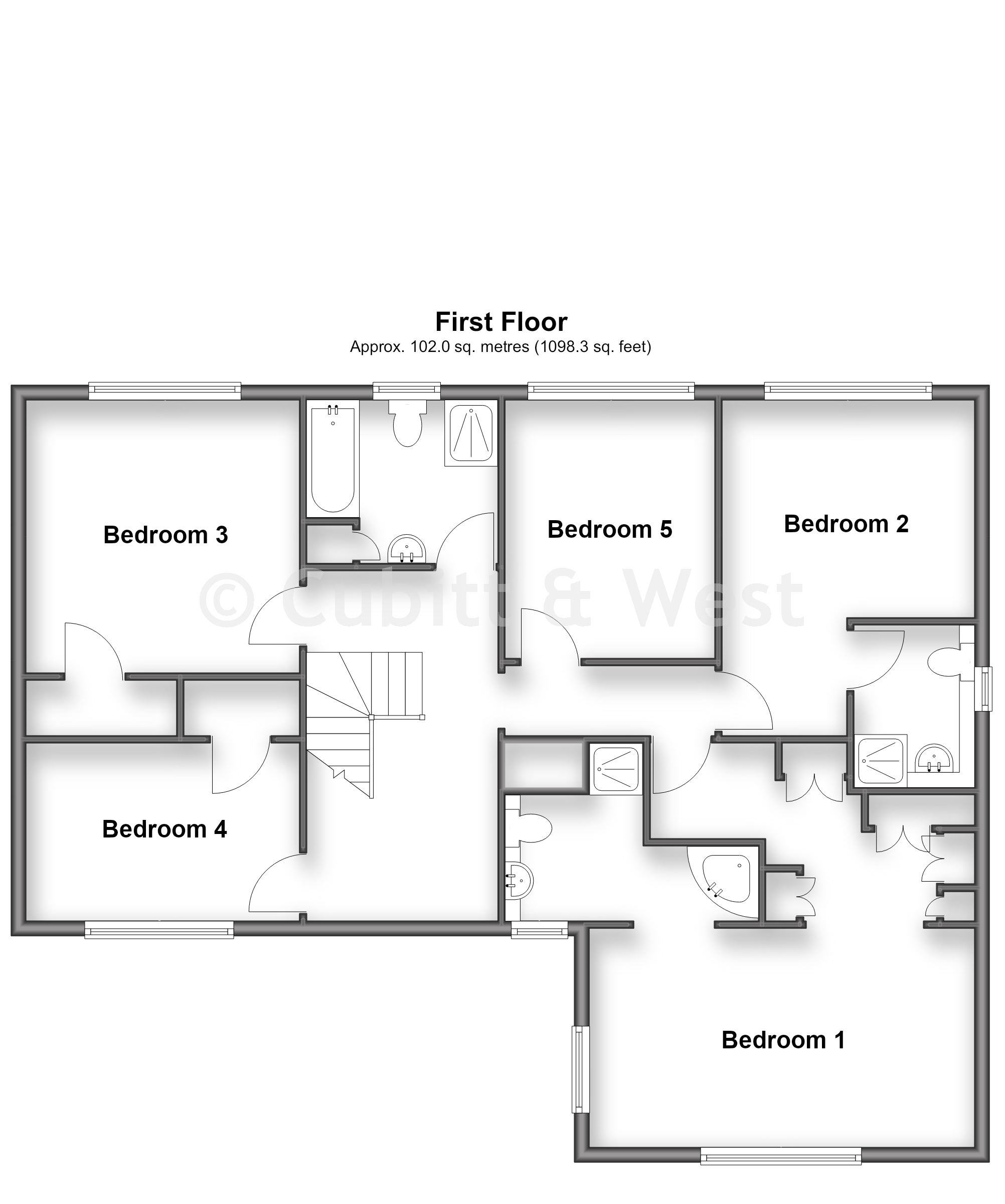 Evergreen, Chapel Lane, Forest Row floorplan