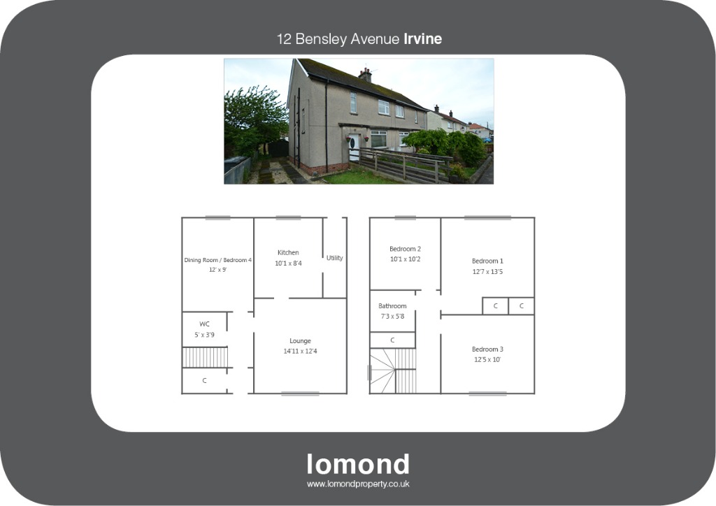 4 Bedrooms Semi-detached house for sale in Bensley Avenue, Irvine, North Ayrshire KA11