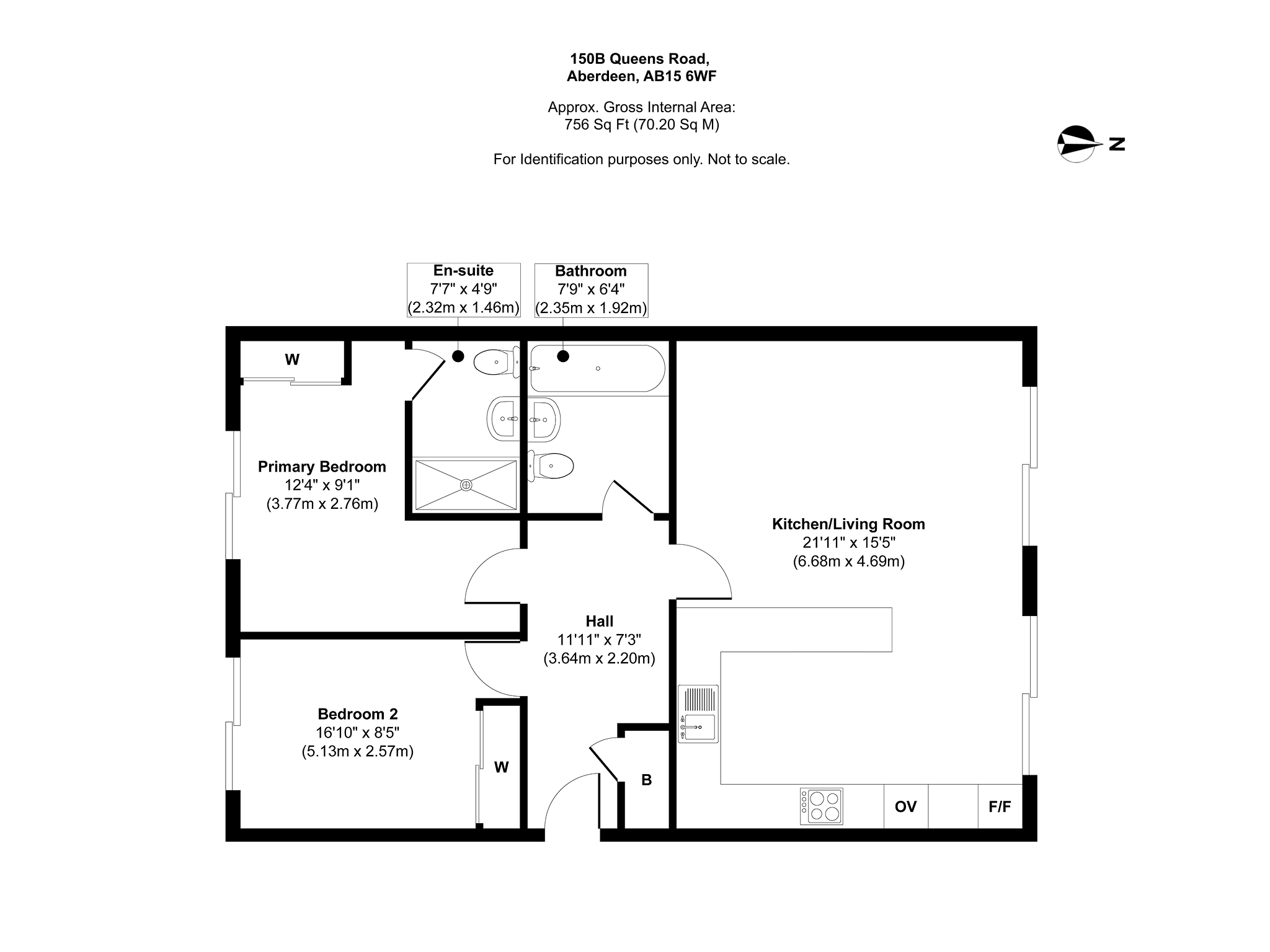150b, Queens Road, Aberdeenshire floorplan