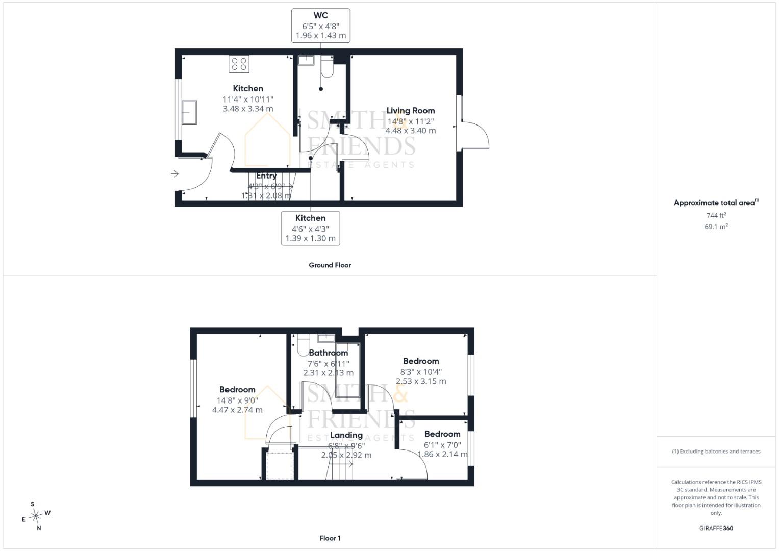 12, Edenwood Close, Stockton-On-Tees floorplan