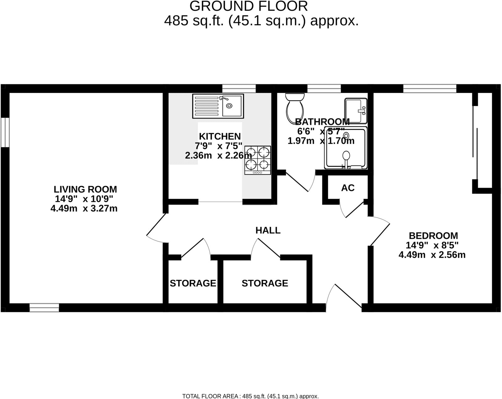 18 Irene Stebbings House,, Central Drive, Hertfordshire floorplan