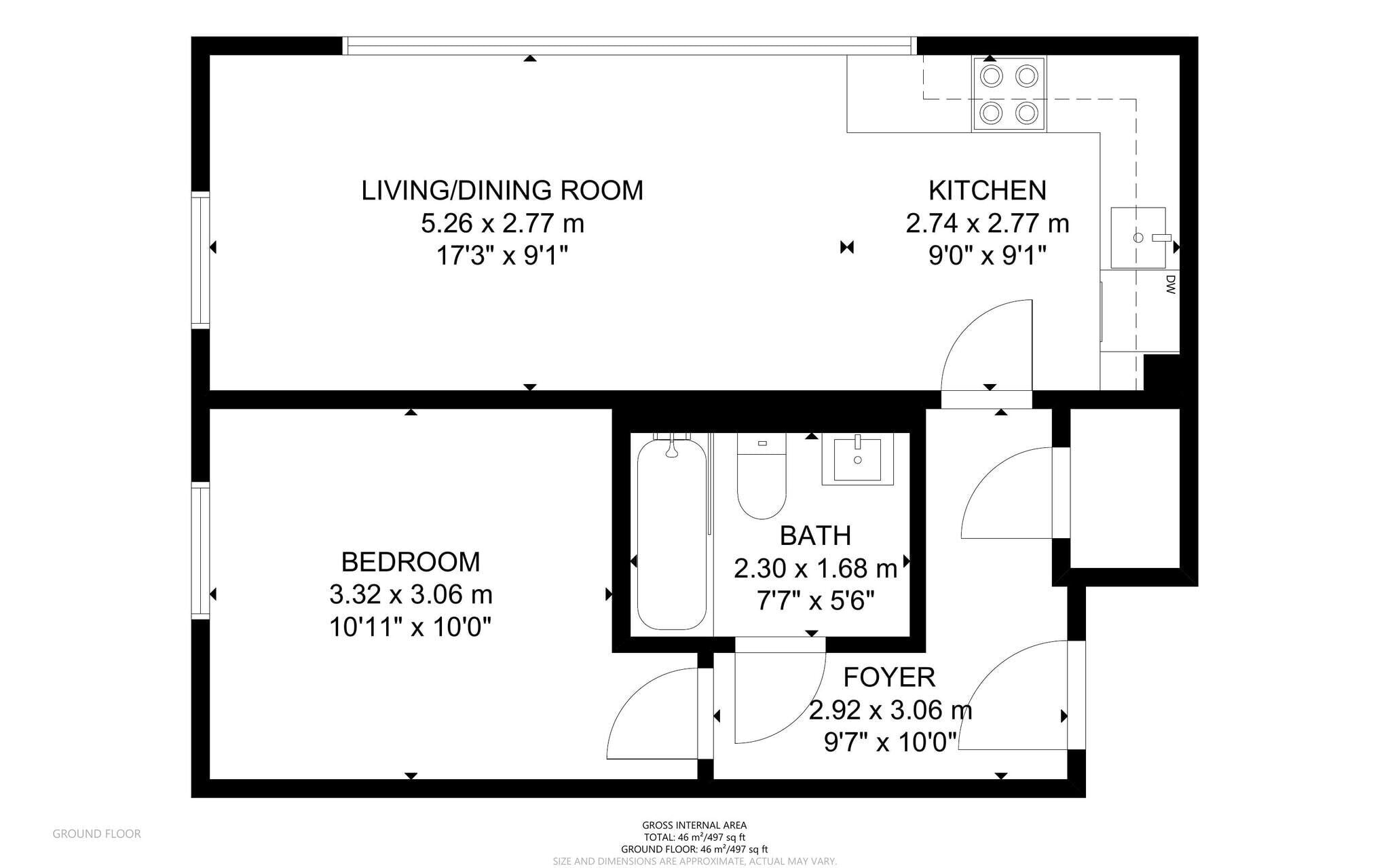 Riverbank Way, Brentford floorplan