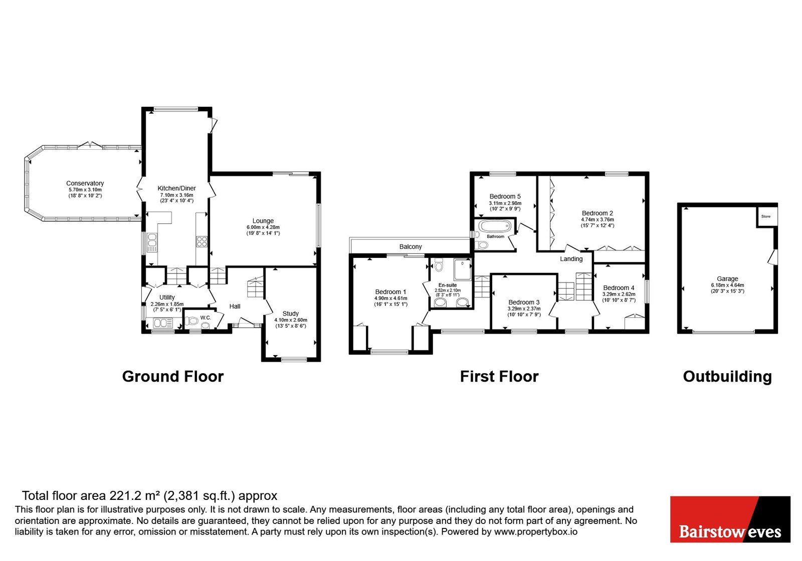 4, More Close, Purley floorplan
