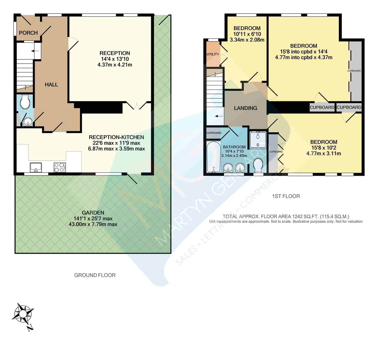 3 bed terraced house for sale in Buckingham Avenue, Whetstone, London