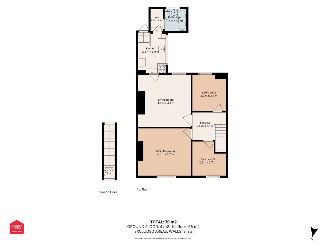 69 Queen Street Birtley, Chester le Street floorplan