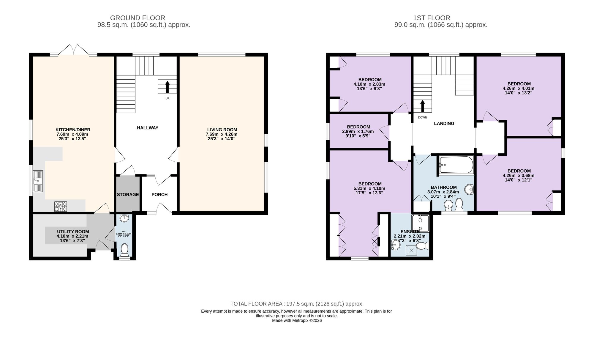 Lower Moss Farm, Lower Lane, Preston floorplan