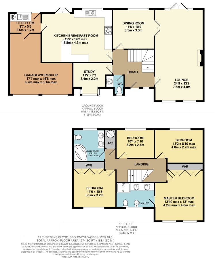 4 Bedrooms Detached house for sale in Evertons Close, Droitwich WR9