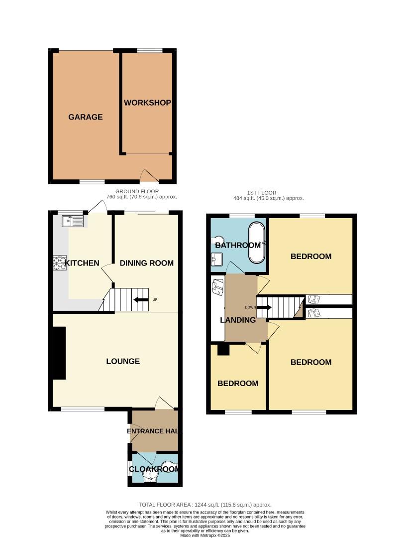 63, Sheering Mill Lane, Sawbridgeworth floorplan
