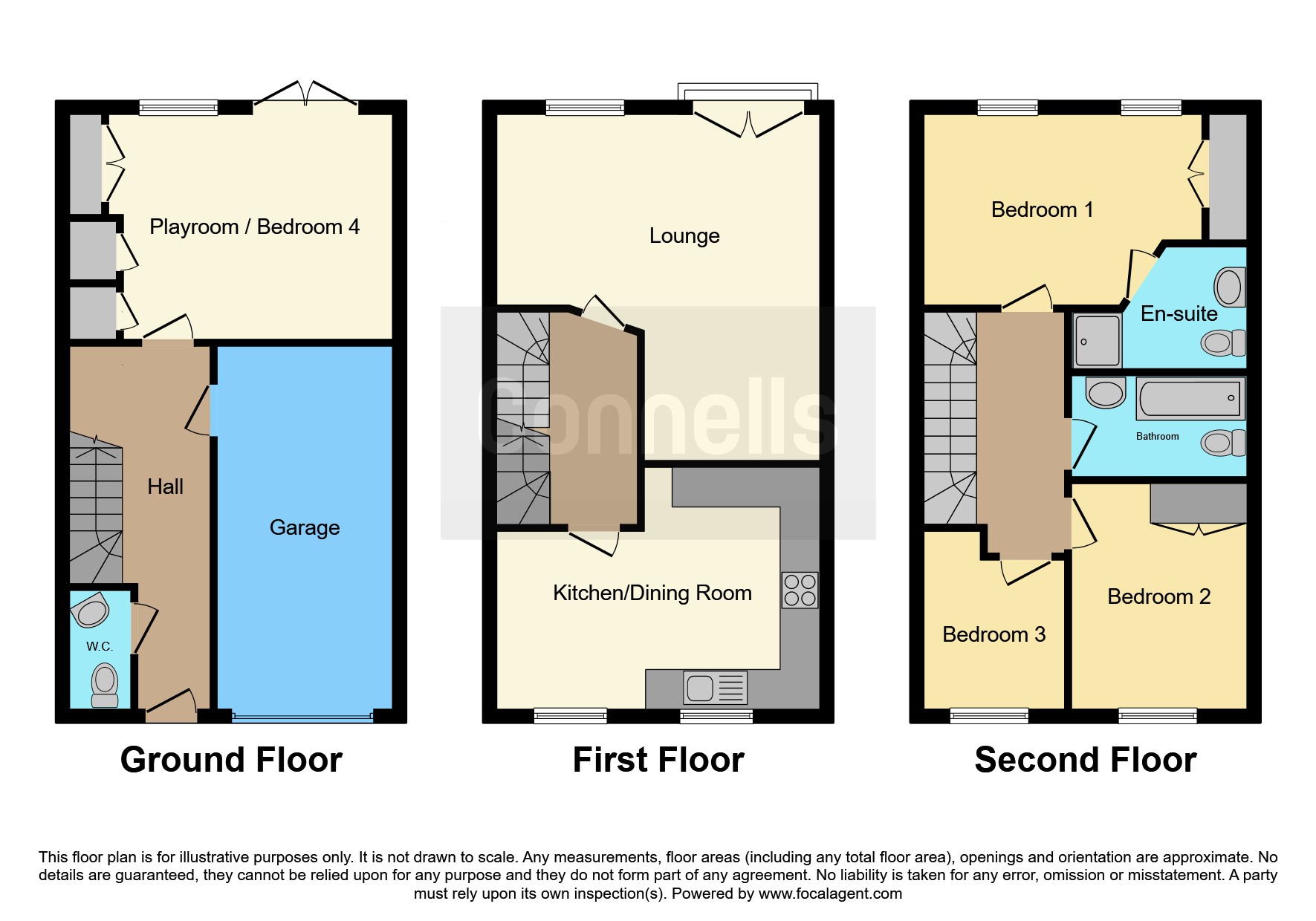 86, Oake Woods, Gillingham floorplan