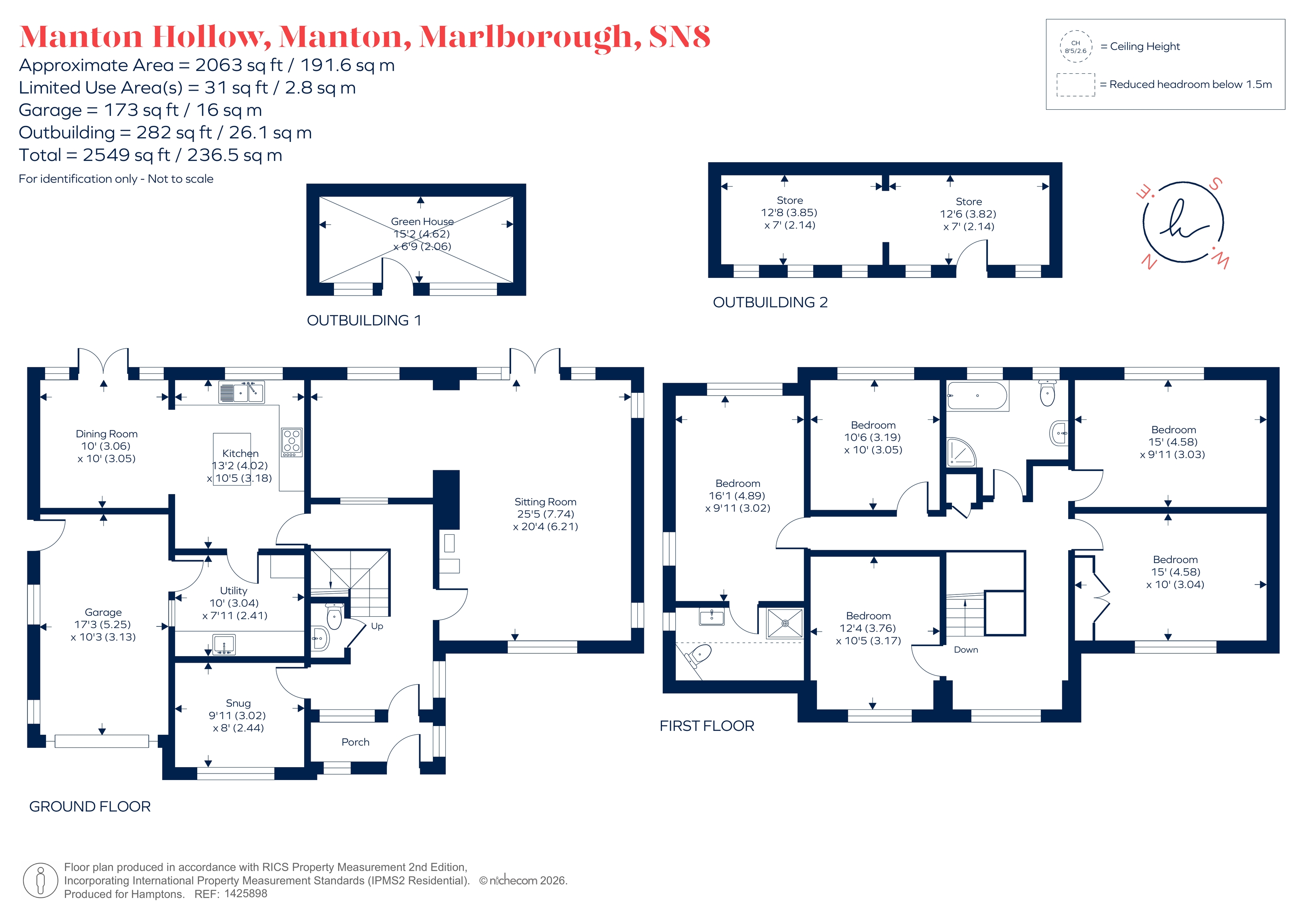 16, Manton Hollow, Marlborough floorplan