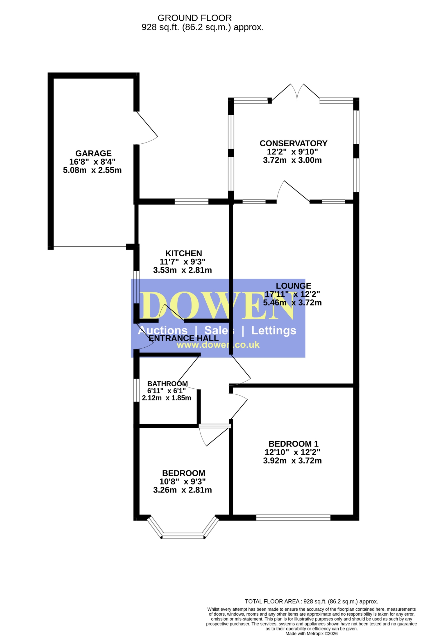 16, Kinley Road, Durham floorplan