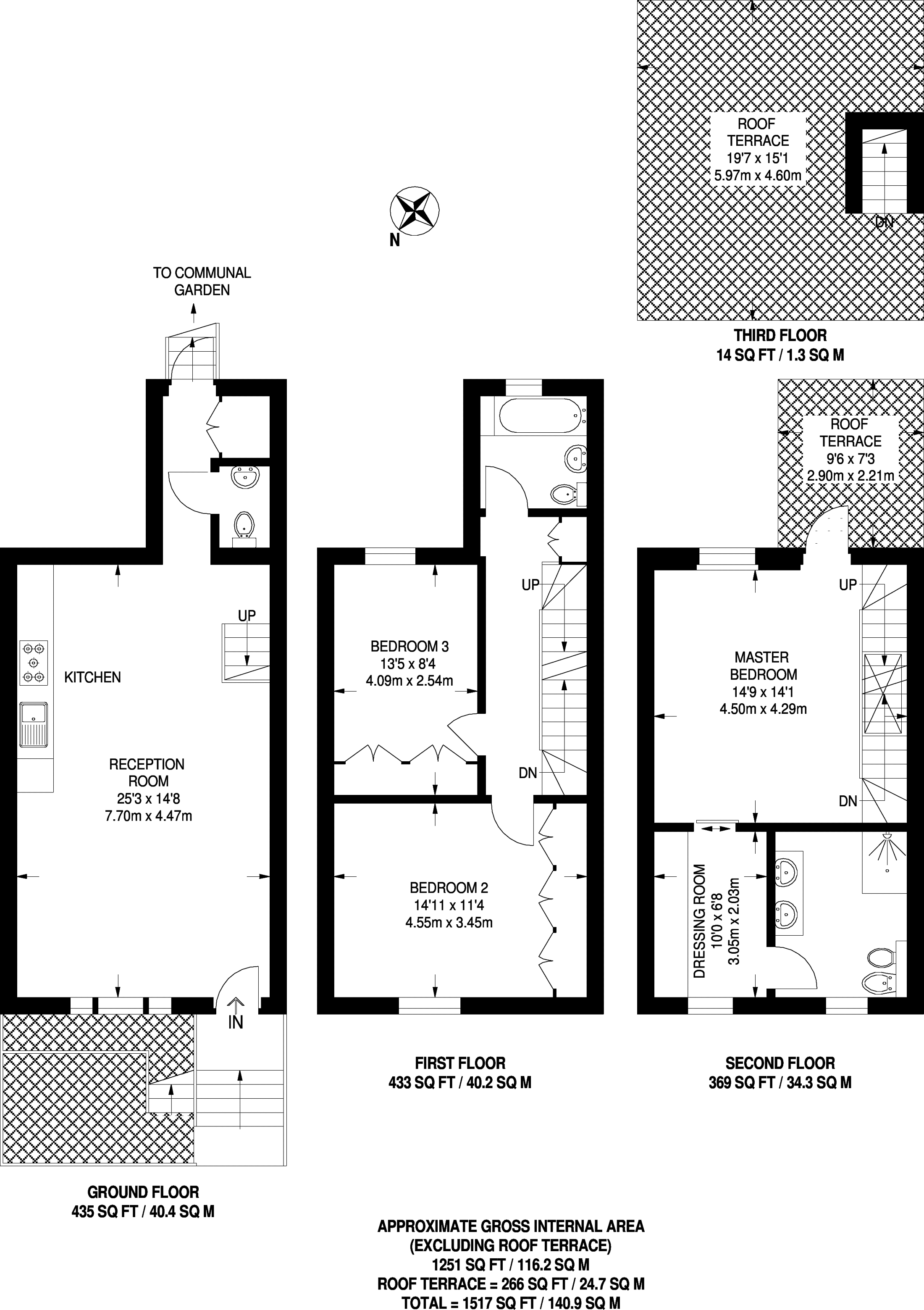 3 Bedrooms Flat to rent in Redfield Lane, Earls Court SW5