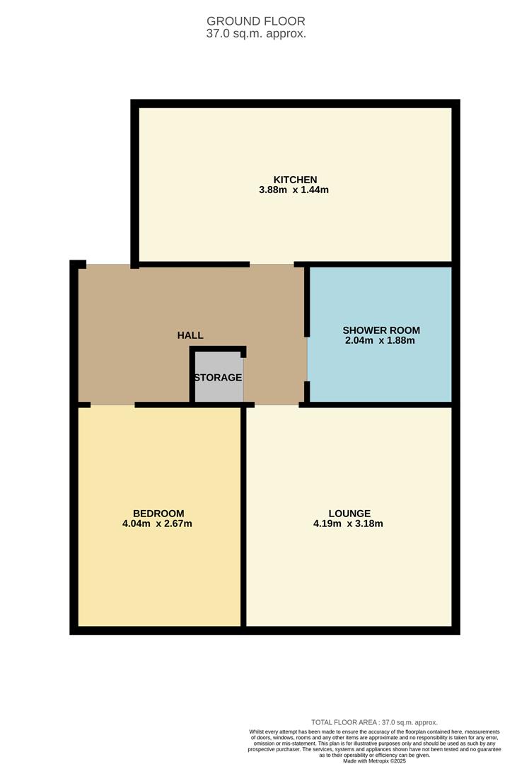 50F, Church Street, Dundee floorplan