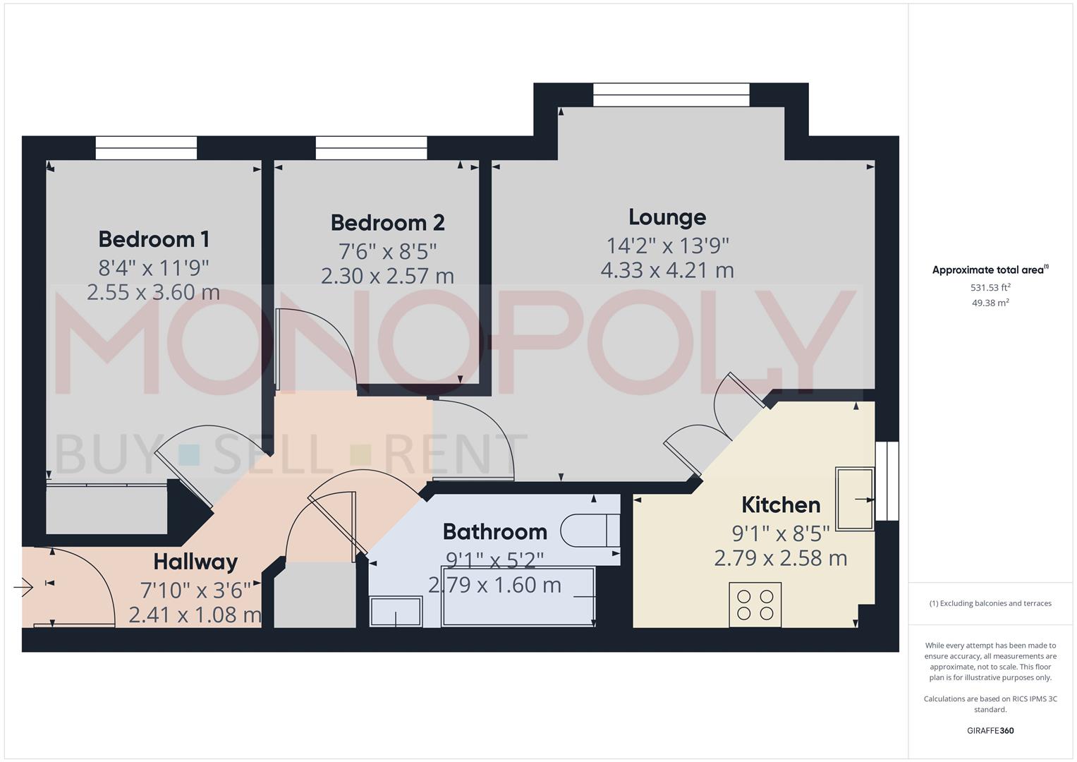 3, Chariot Drive, Wrexham floorplan