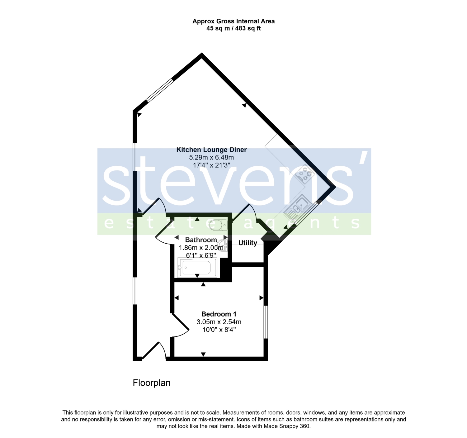 40C, Kellands Lane, Okehampton floorplan