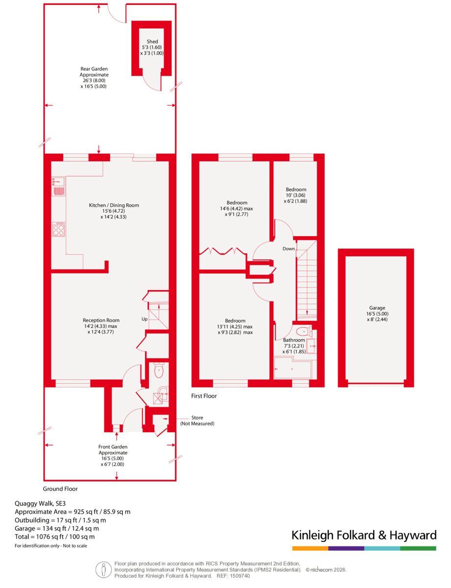 7, Quaggy Walk, London floorplan