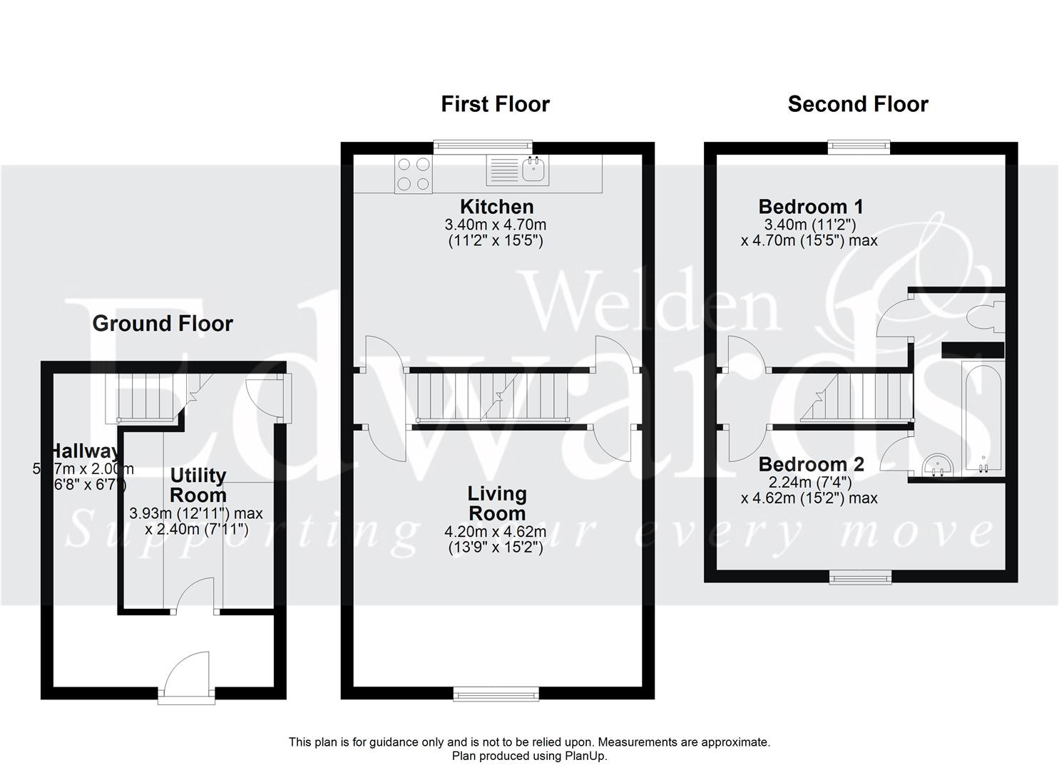 98, West Exe South, Devon floorplan