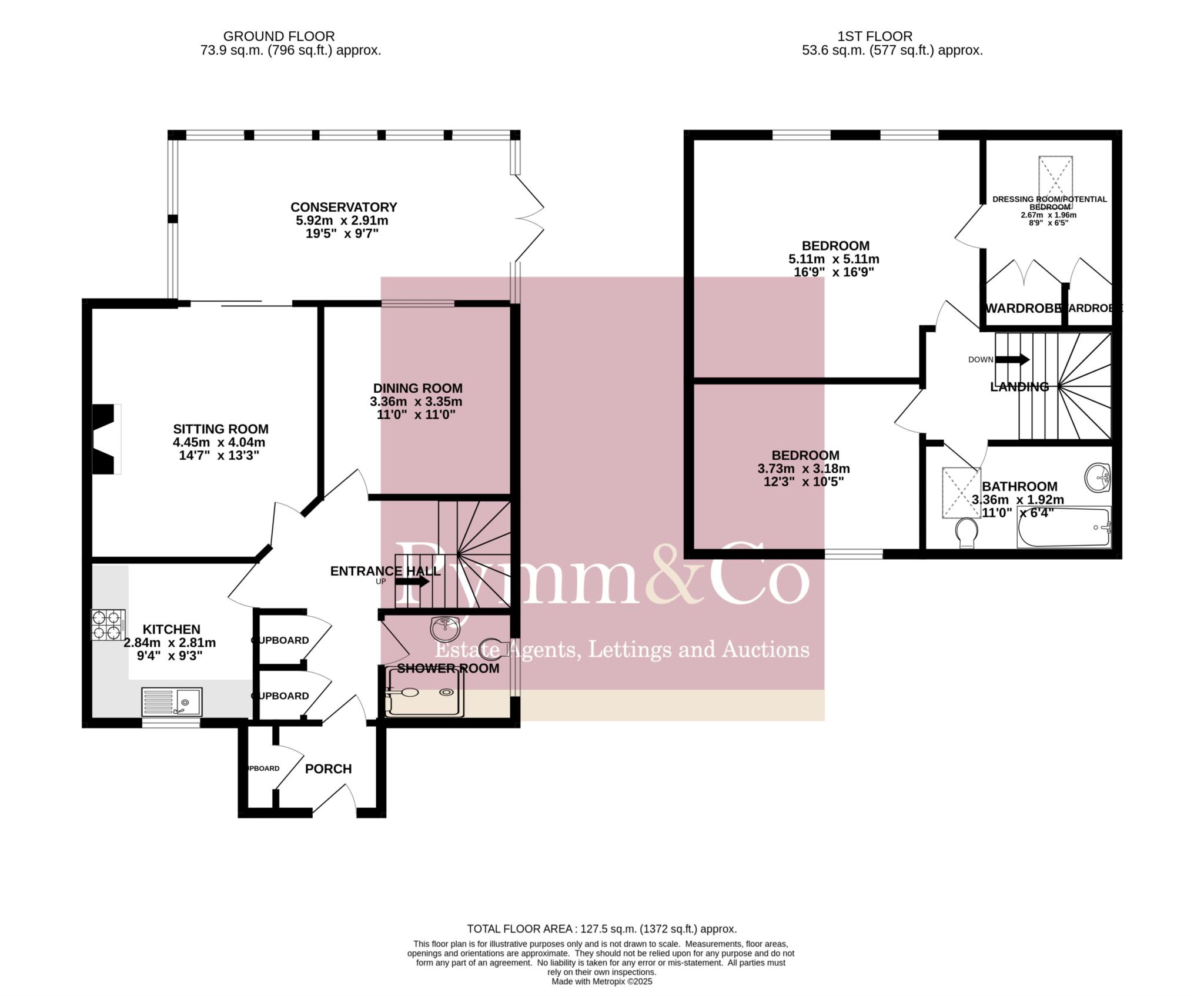 9, The Beeches, Holt floorplan