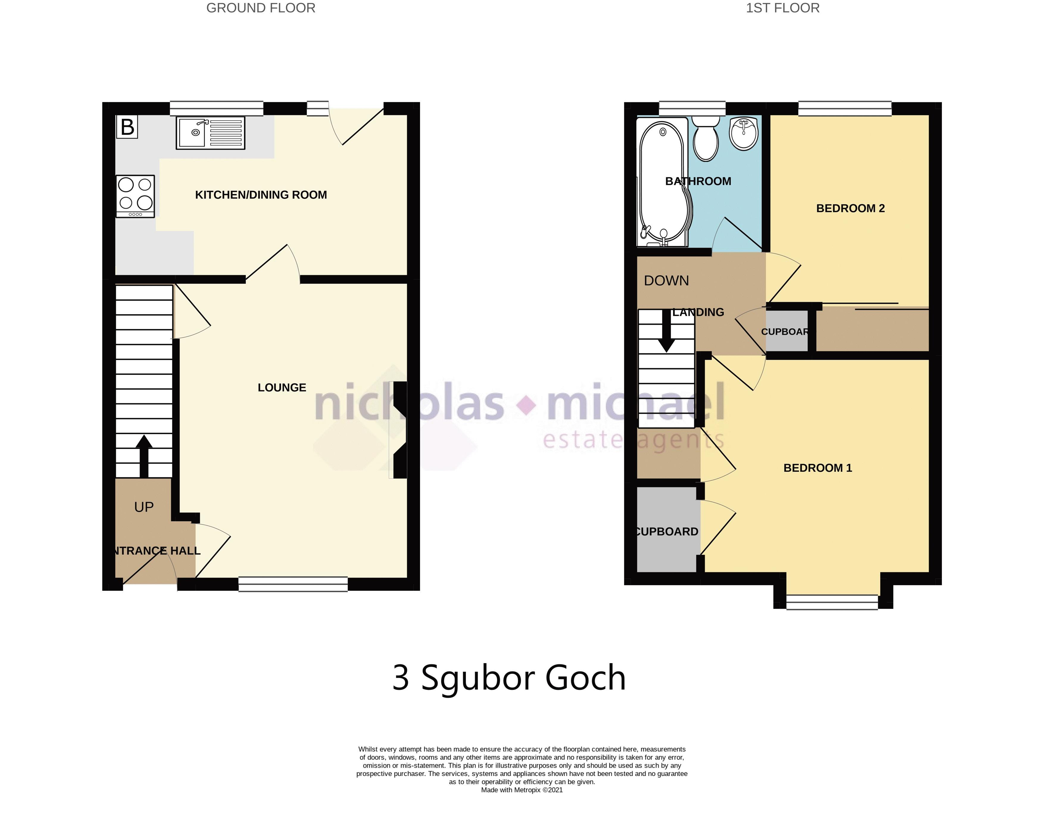 Sgubor Goch, Llanharry CF72, 2 bedroom semidetached house to rent