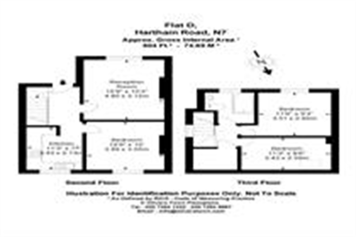 47, Hartham Road, London floorplan