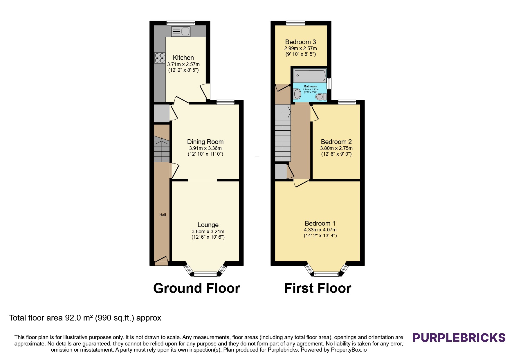 15, Norton Street, Bootle floorplan