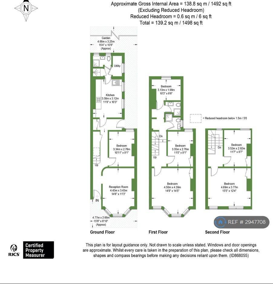 Searles Road, London floorplan