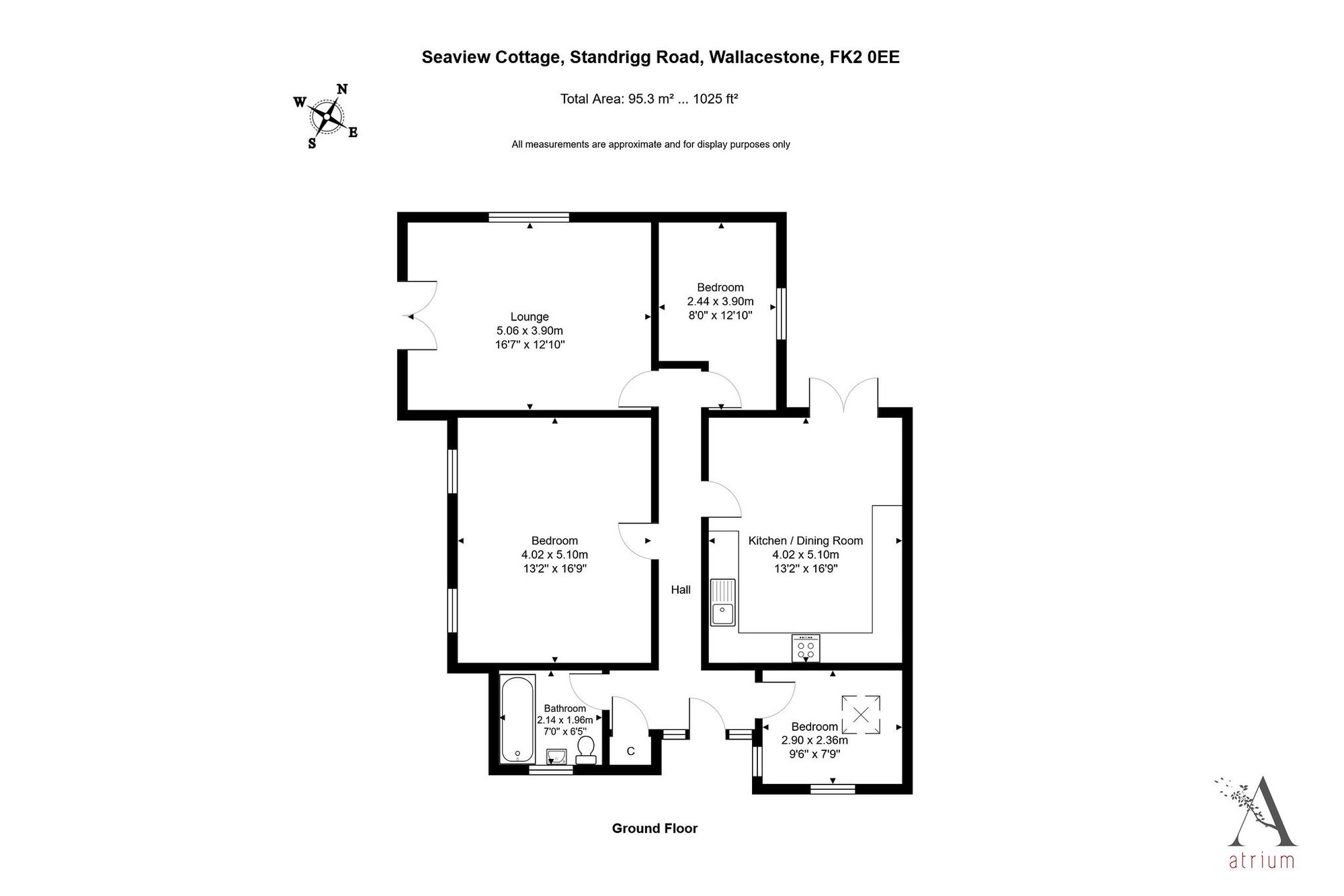 Seaview Cottage Standrigg Road, Falkirk floorplan