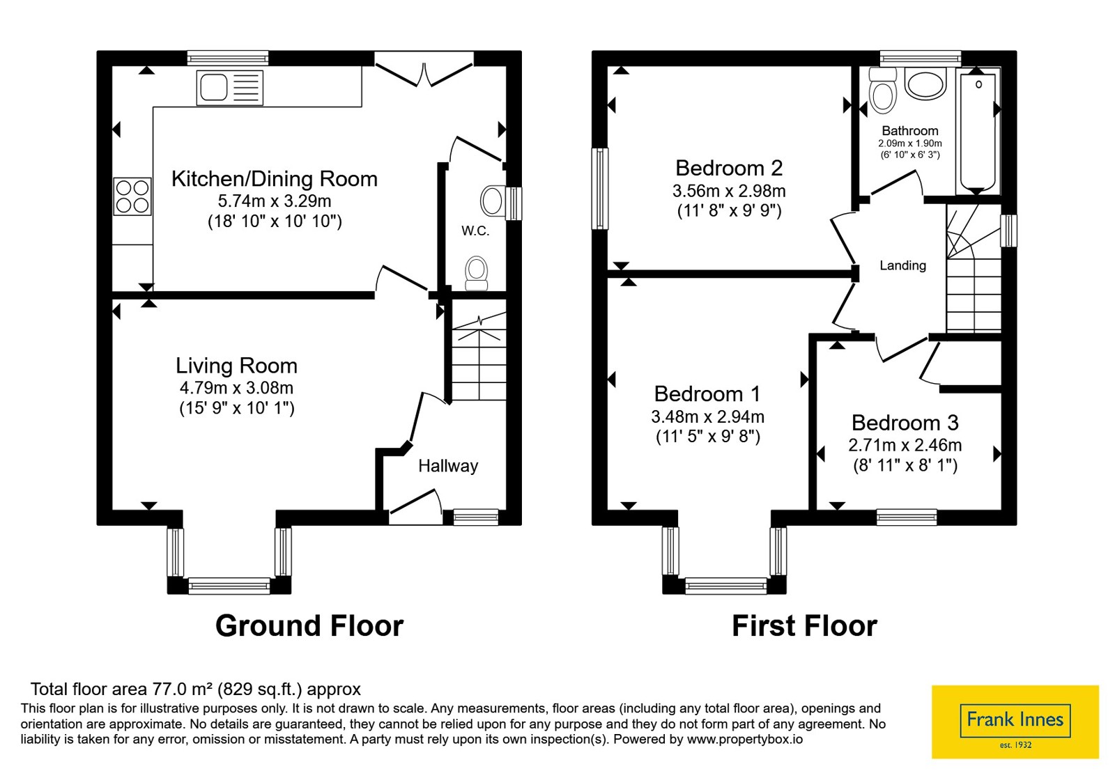 Windermere Road, Nottingham floorplan