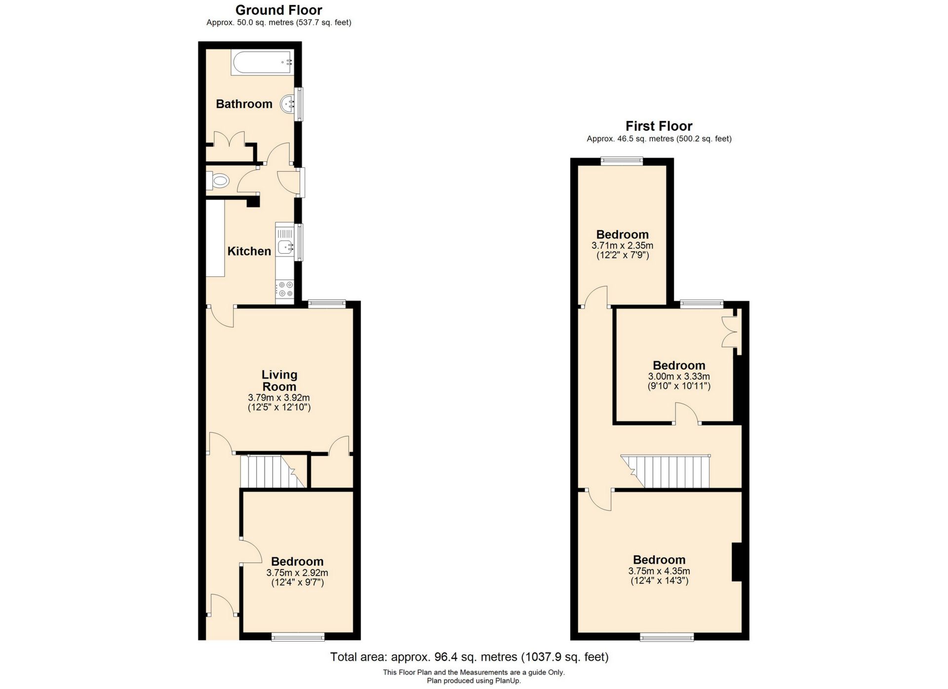 Lytham Road, Leicester floorplan