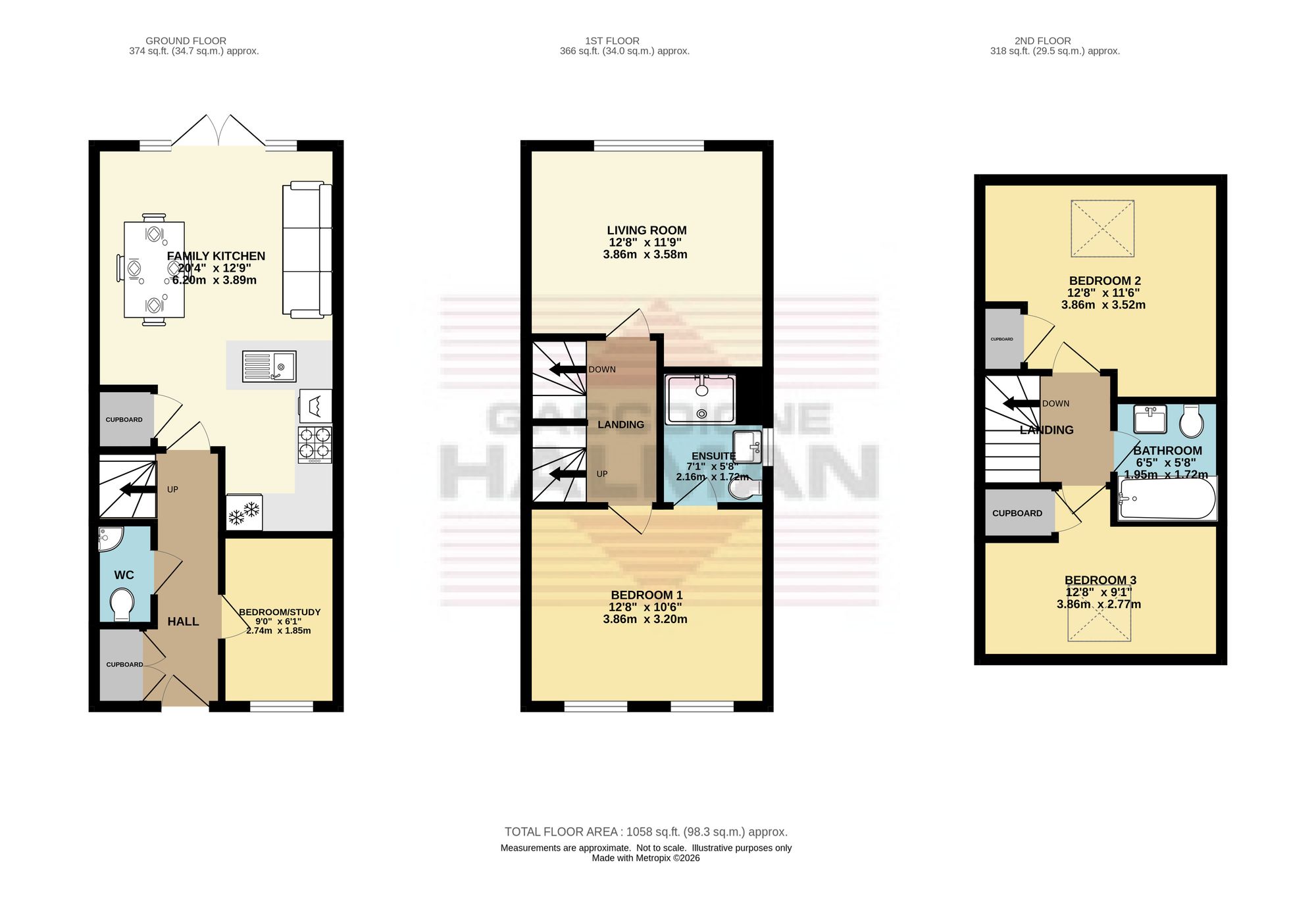 17 Torside Street, Glossop floorplan