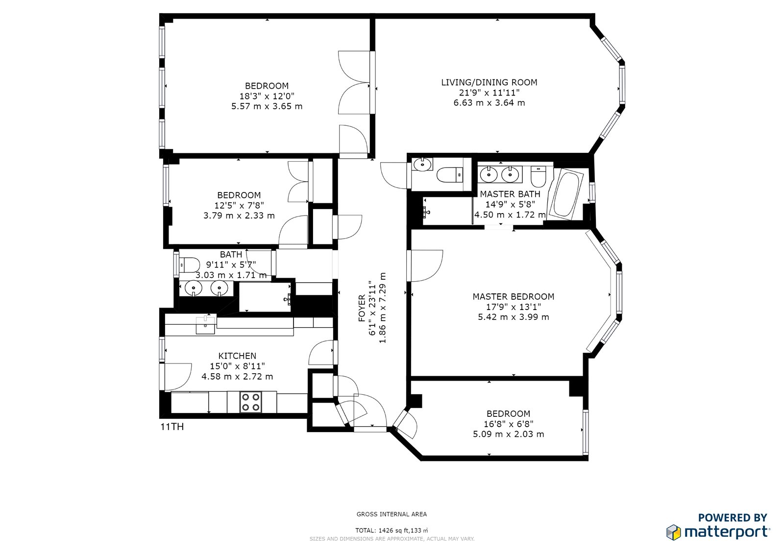 4 Bedrooms Flat for sale in Queens Court, London W2