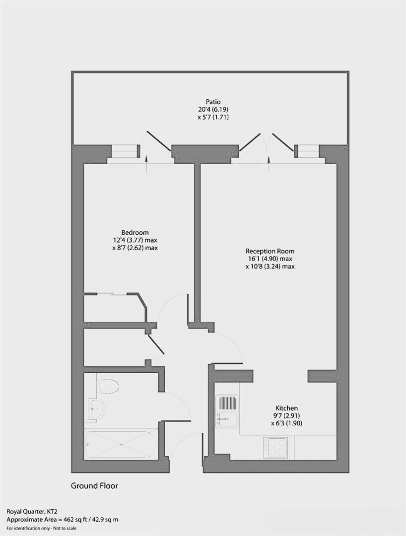 Royal Quarter, Seven Kings Way, Kingston Upon Thames floorplan
