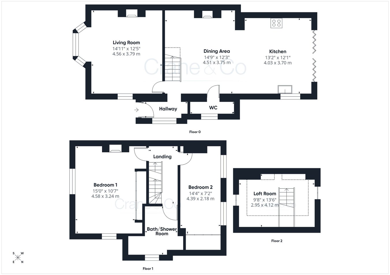 Brooklyn, Horam, Heathfield floorplan