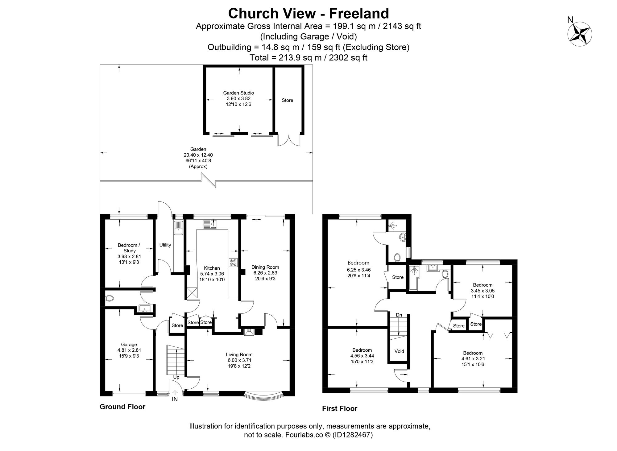 23 Church View, Witney floorplan
