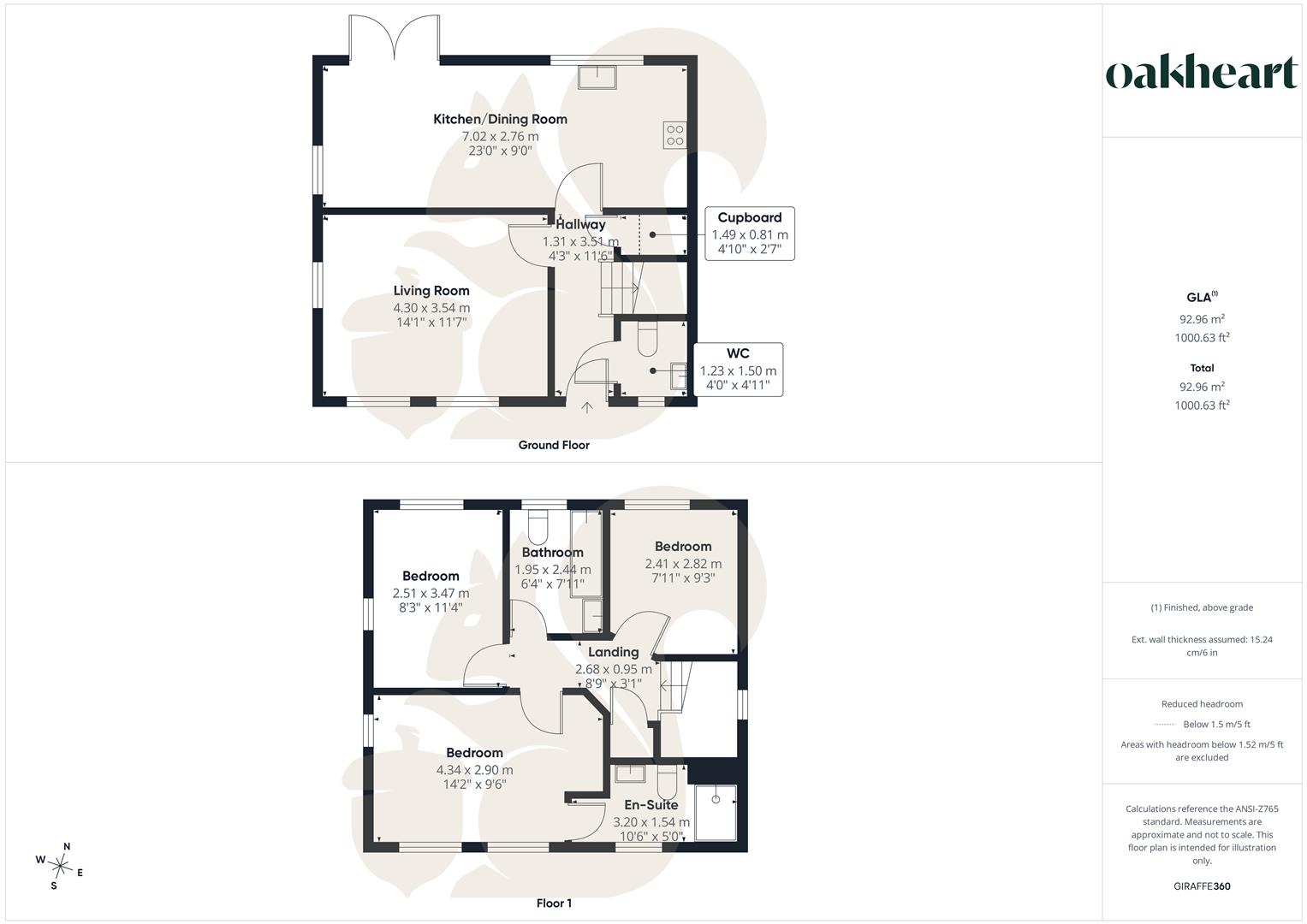 3, Otter Place, Colchester floorplan