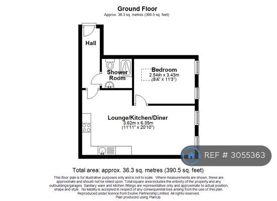 St Hughs Wells Road, Radstock floorplan