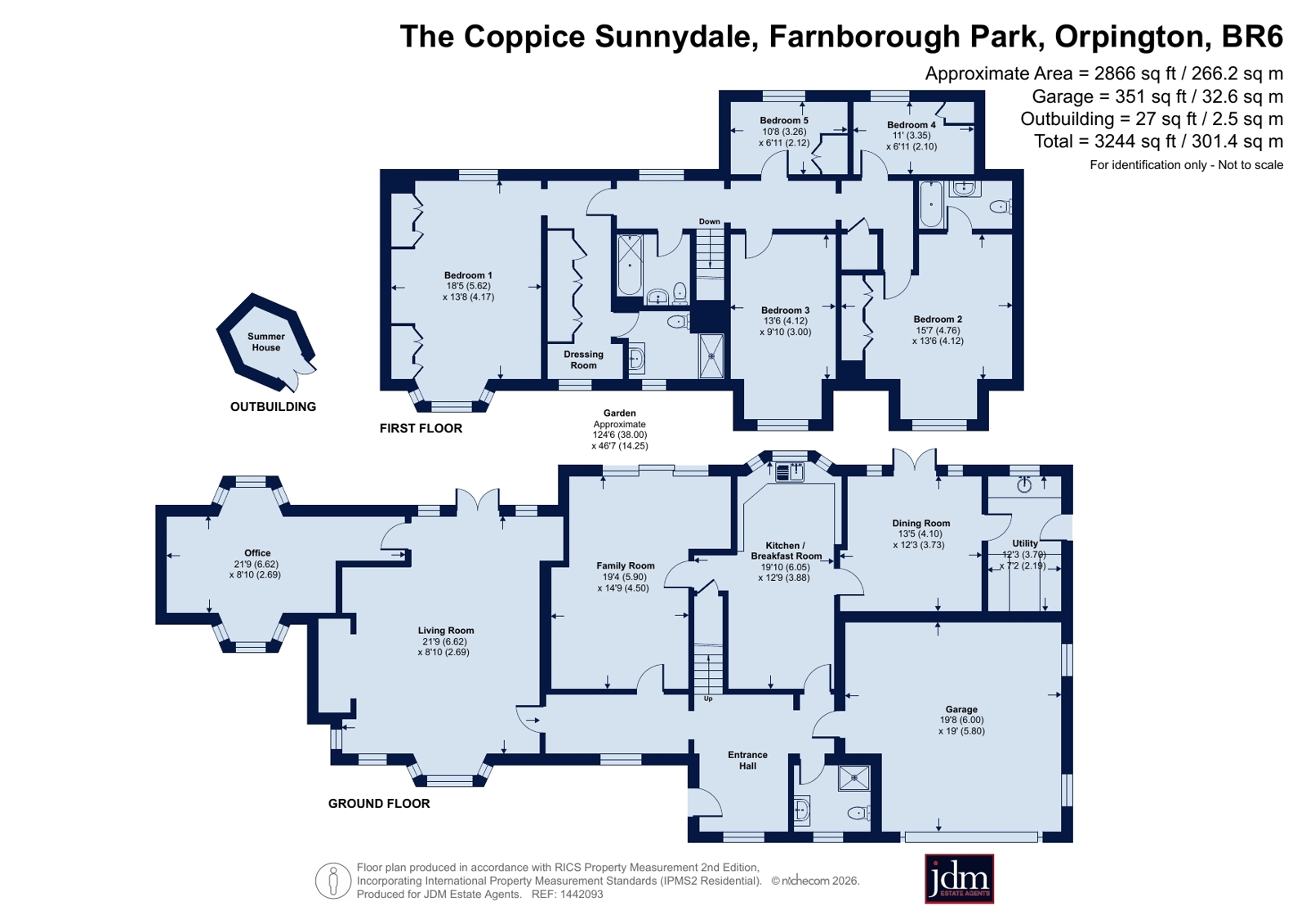 The Coppice,, Sunnydale, Orpington floorplan