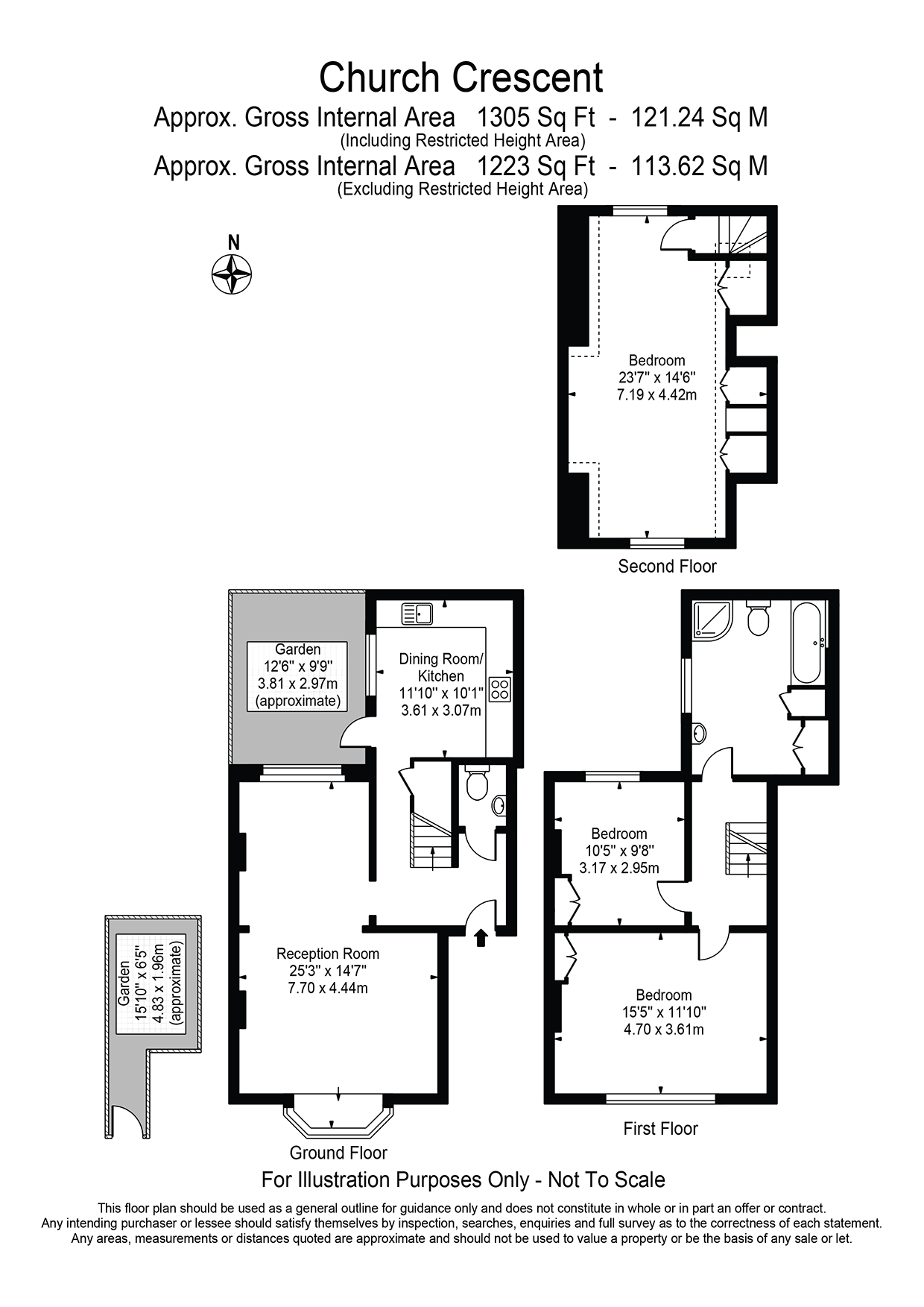 3 Bedrooms  to rent in Church Crescent, London E9