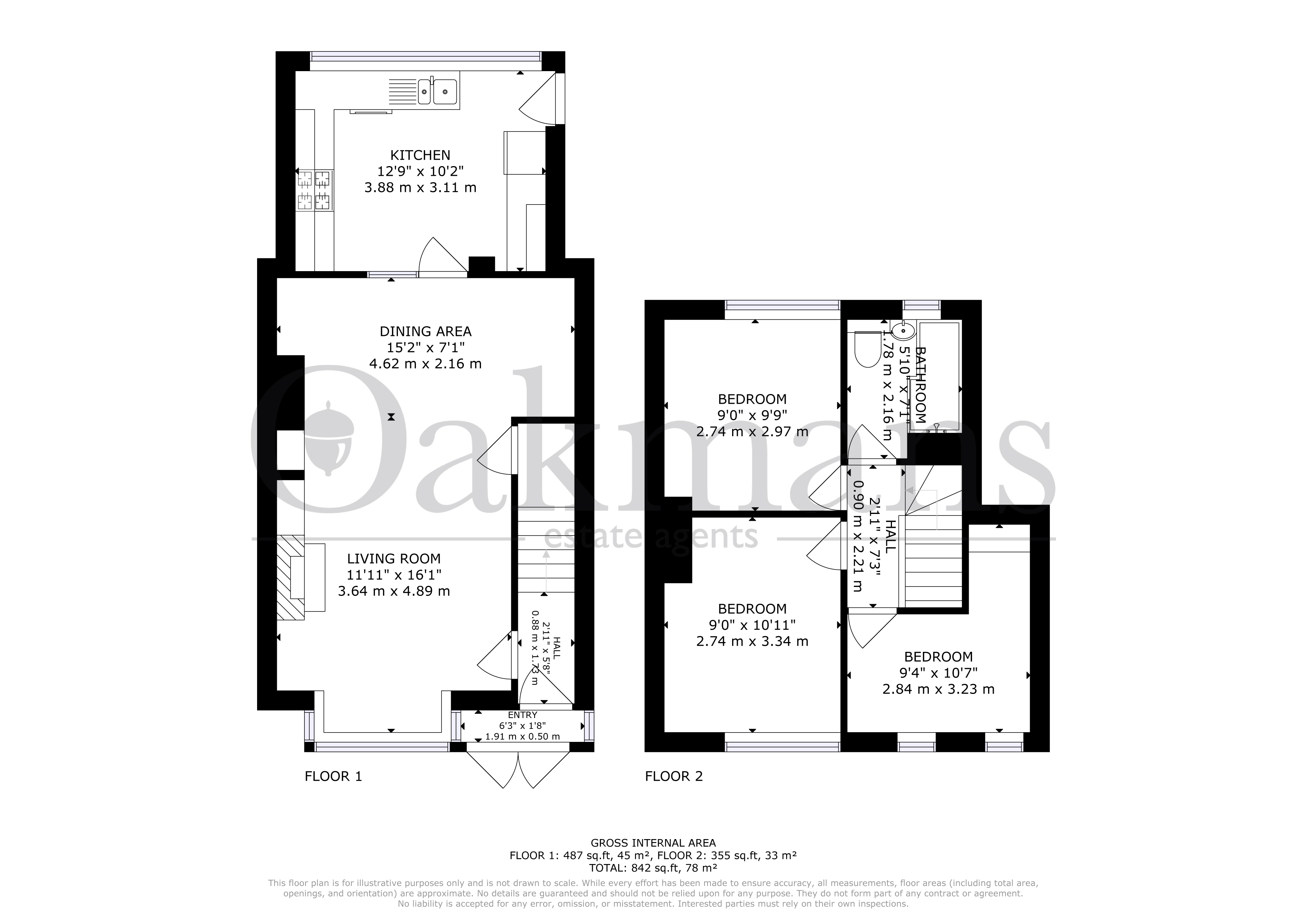 LYNDON ROAD, BIRMINGHAM floorplan