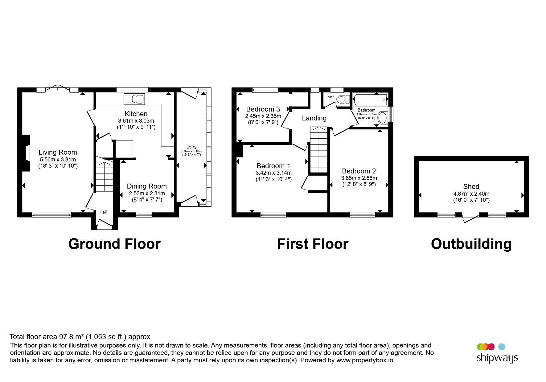 31, Lime Tree Road, Walsall floorplan