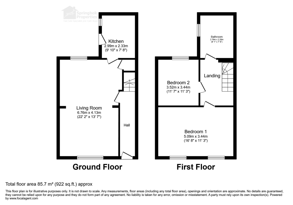 60, Allerton Road, Liverpool floorplan