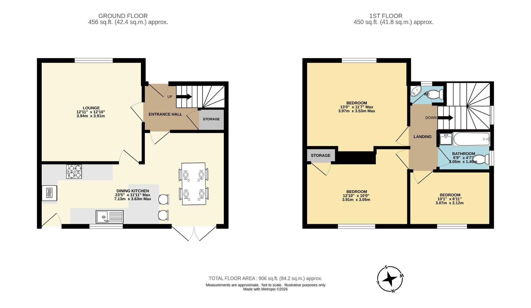 5, Northbank Walk, West Didsbury floorplan