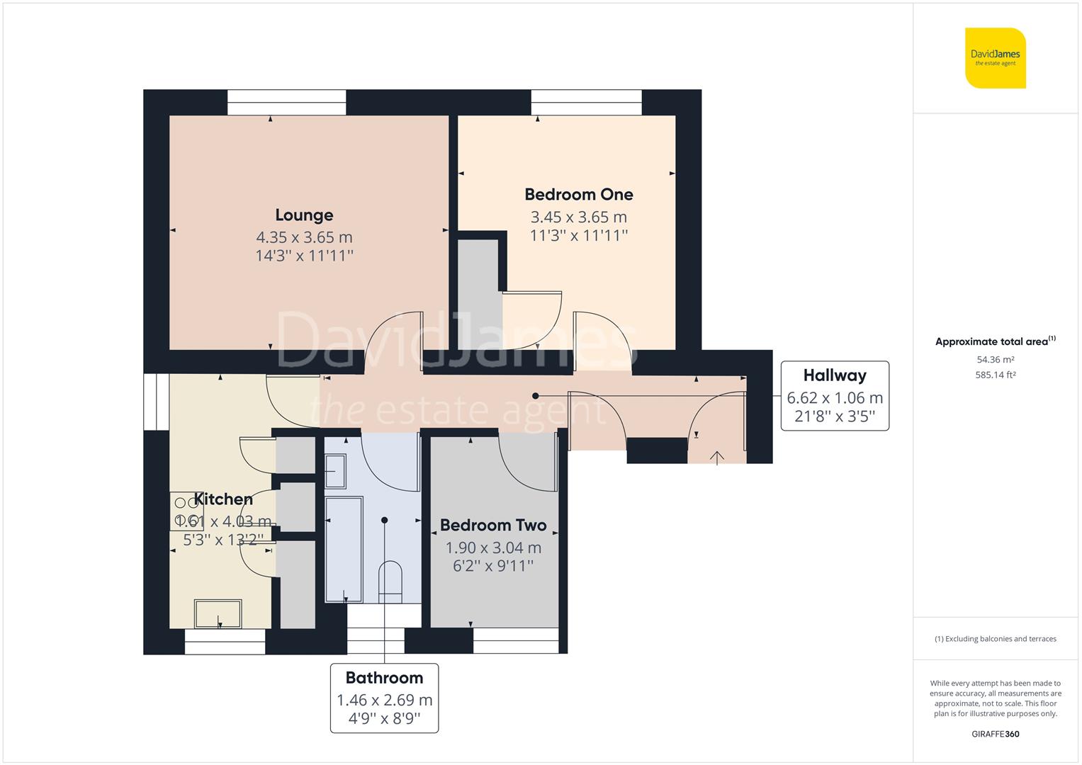 Derwent Crescent, Arnold, Nottingham NG5, 2 bedroom flat for sale