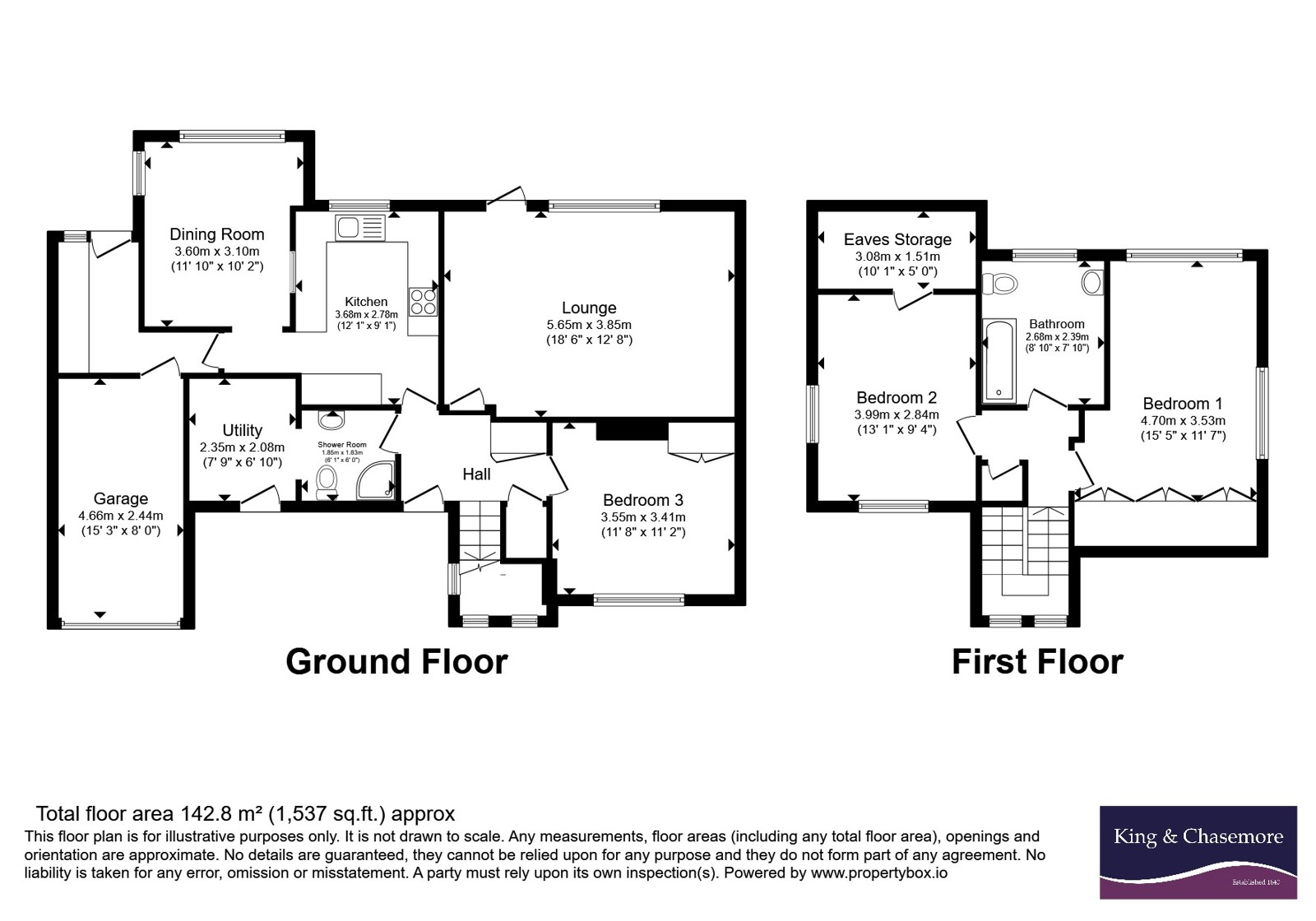 42, Falmer Avenue, Brighton floorplan