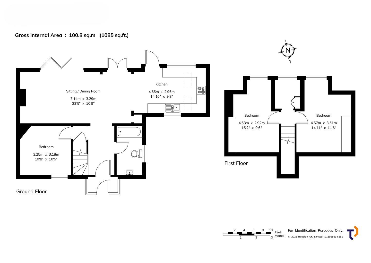 22, Woodside Road, Sevenoaks floorplan