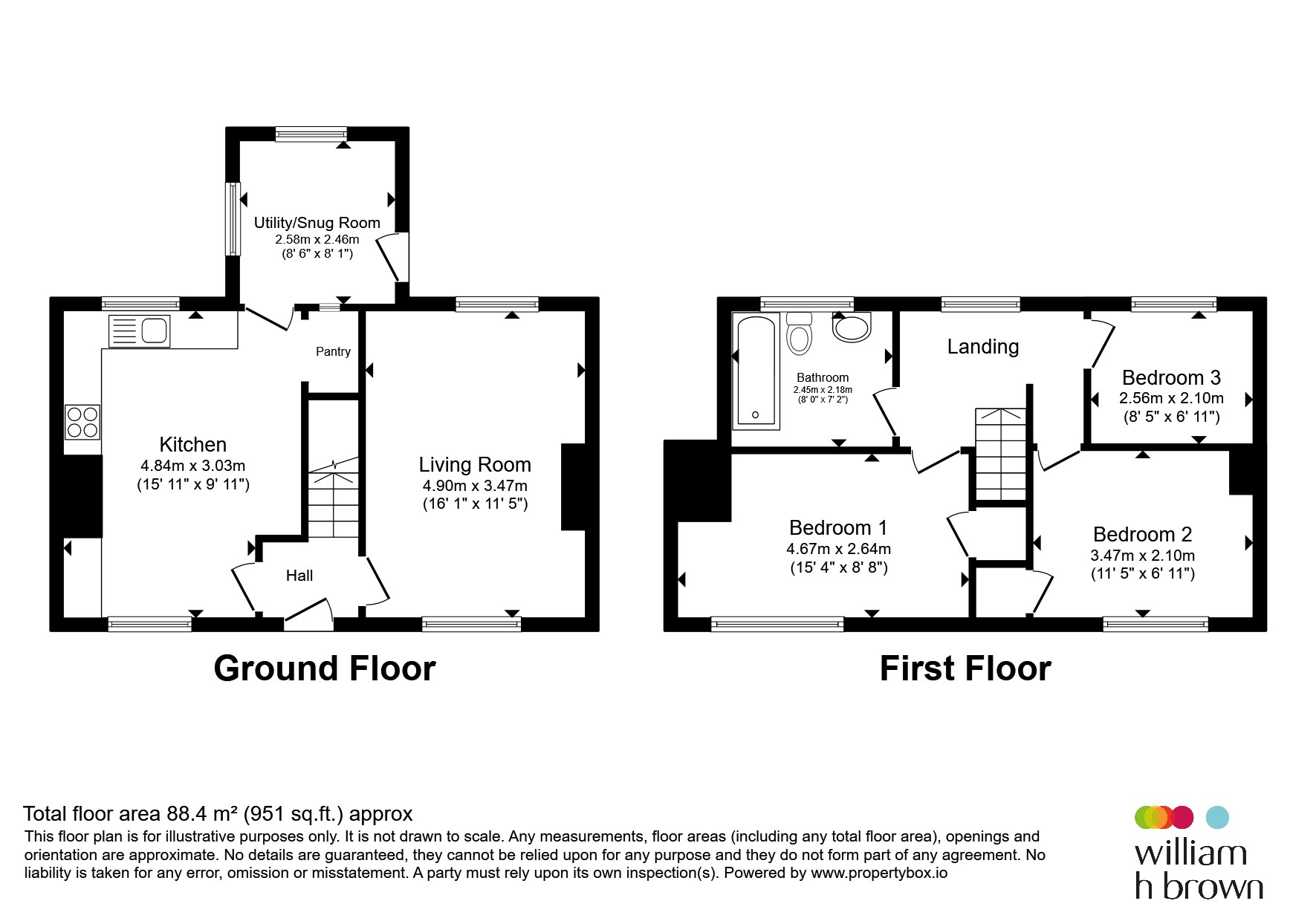 16, School Road, Worksop floorplan