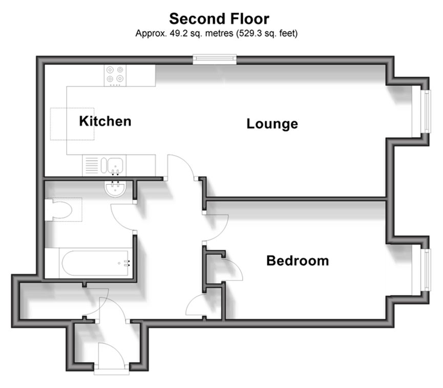 Station Approach, Crowborough floorplan