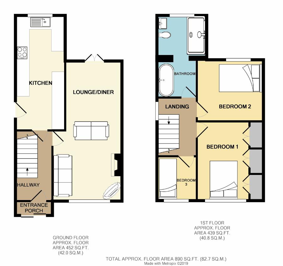 3 Bedrooms Semi-detached house for sale in Crantock Avenue, Headley Park, Bristol BS13